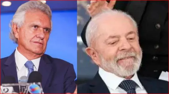 Caiado e Lula: Máquina pública e pedidos de votos